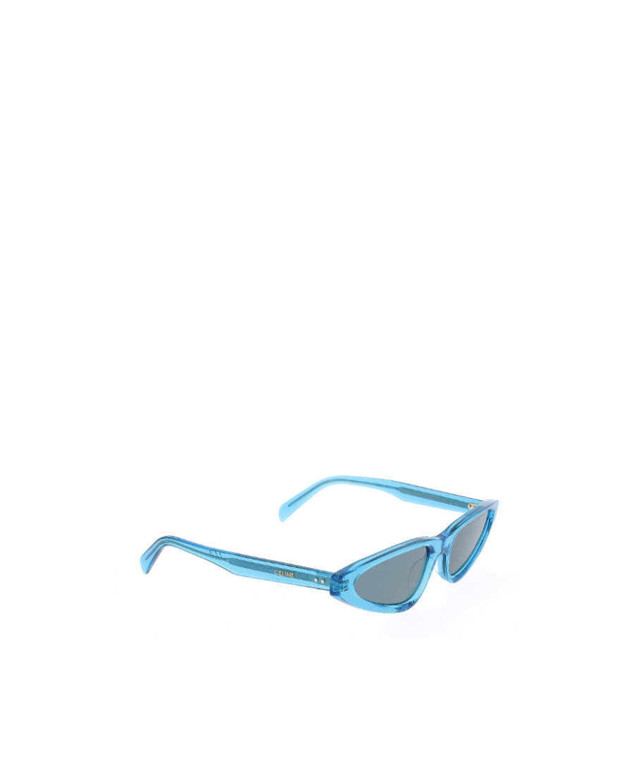 Celine Cat Eye-frame Sunglasses In Blue