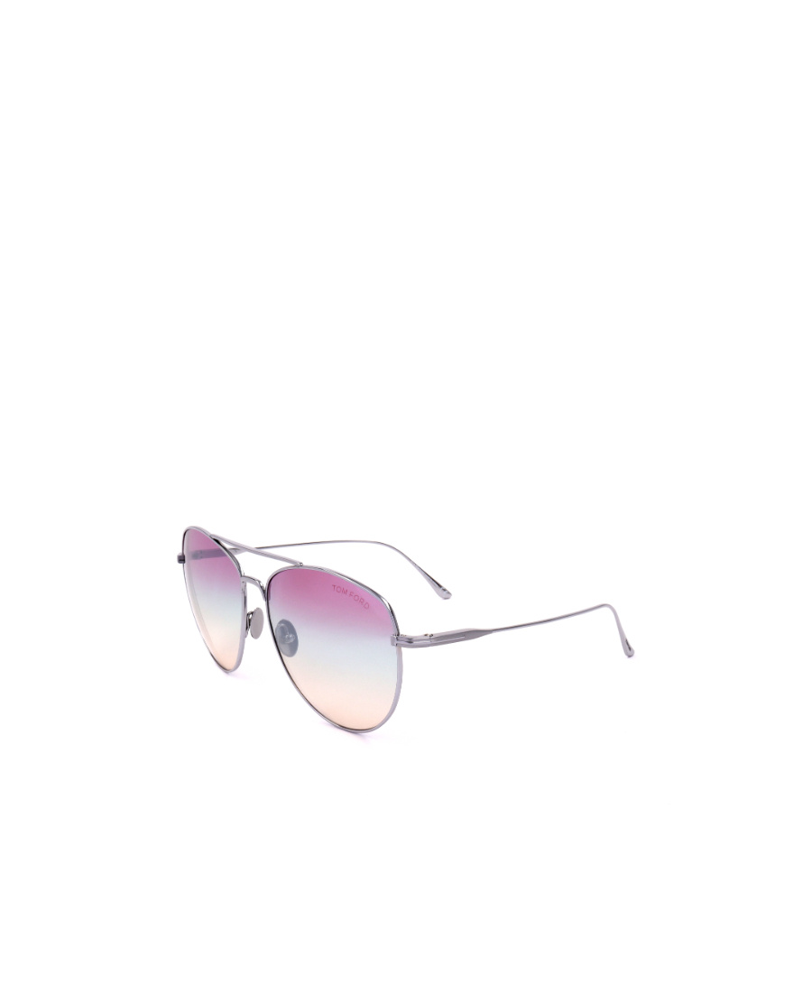 Tom Ford Logo Sunglasses In White