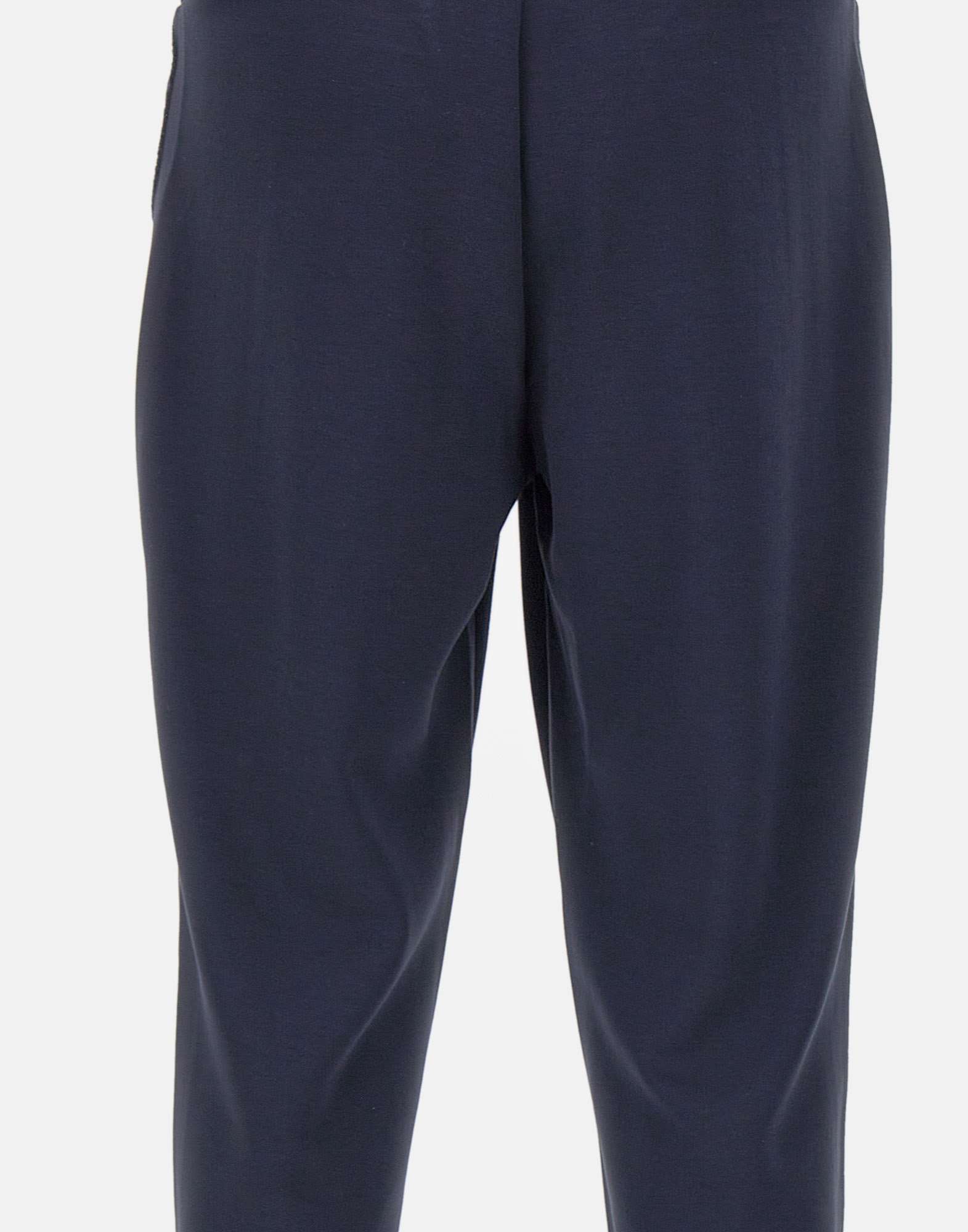 Ea7 Drawstring Sweatpants In Blue