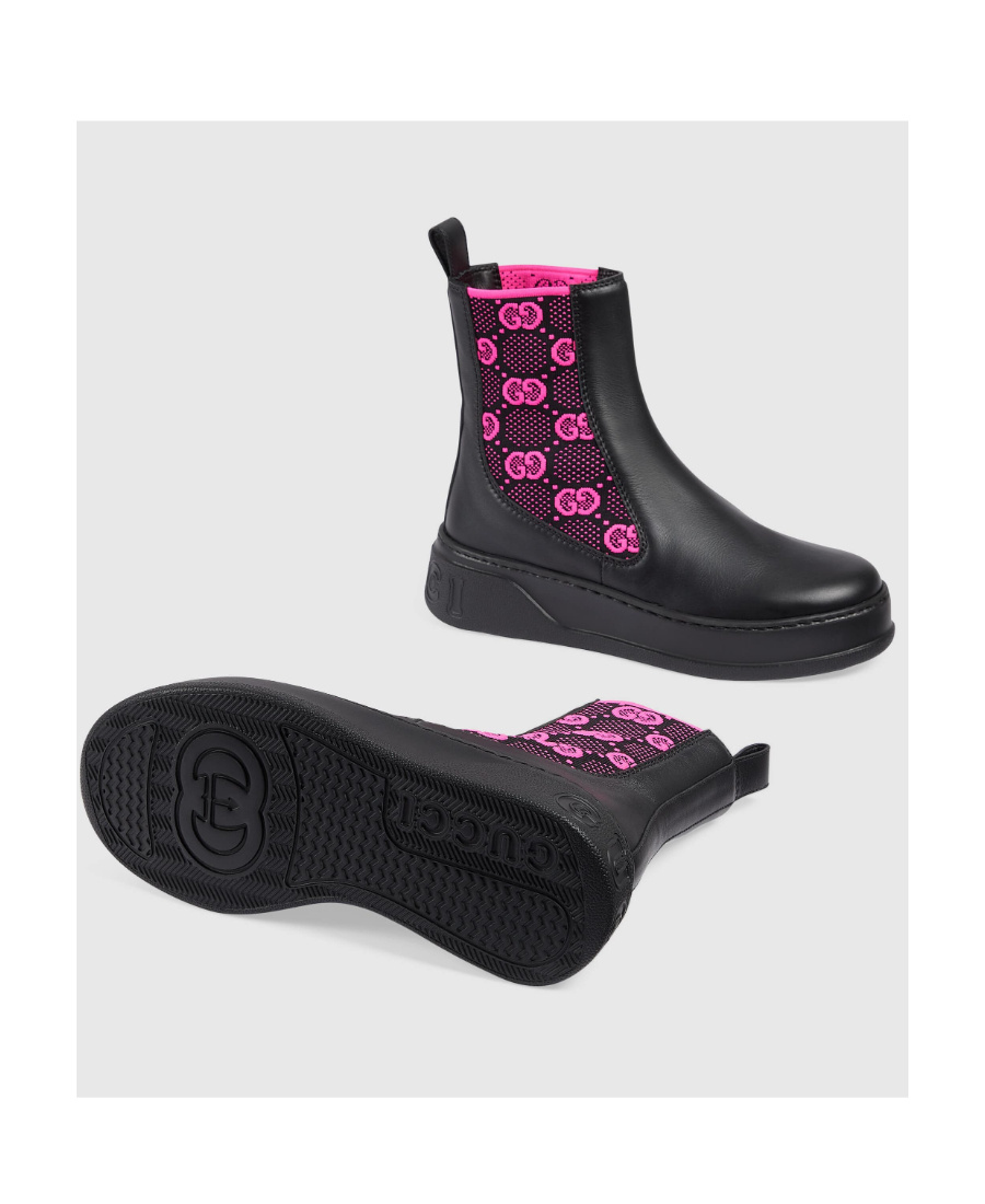 GUCCI GG SUPREME CHELSEA BOOTS