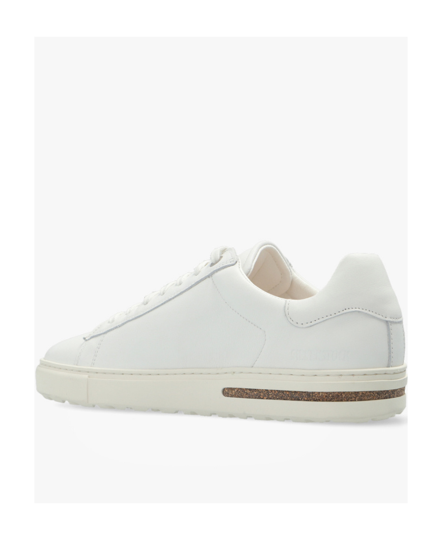 Shop Birkenstock Bend Low Leather Sneakers In White