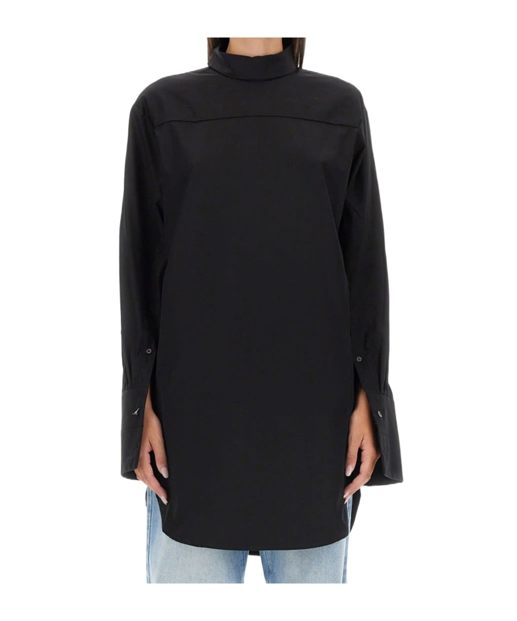 DRIES VAN NOTEN LONG-SLEEVED BLOUSE
