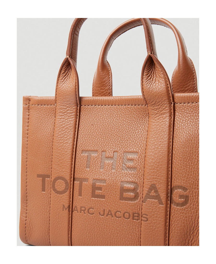 Shop Marc Jacobs Logo Handbag In Brown