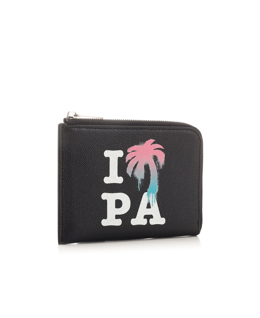 Palm Angels I Love Pa Coin Purse In Black