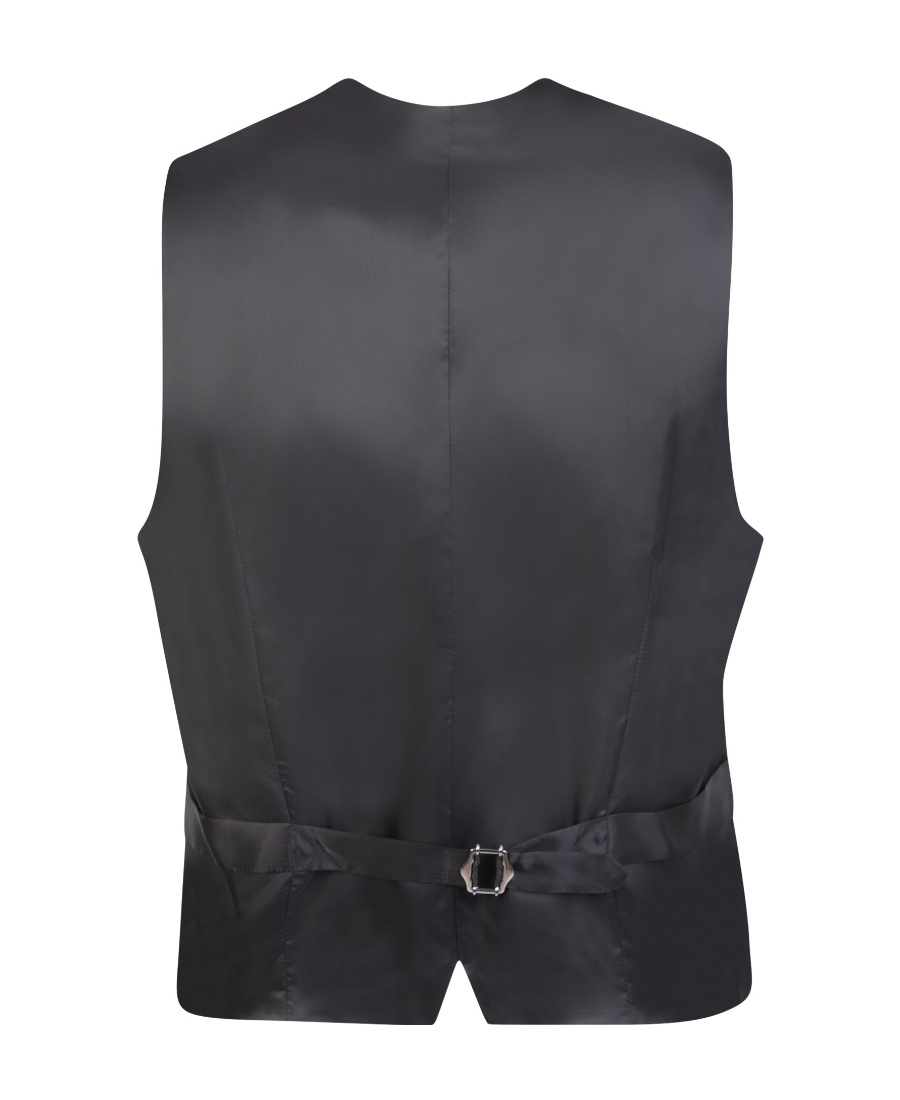 Shop Lardini Sleeveless Vest In Black