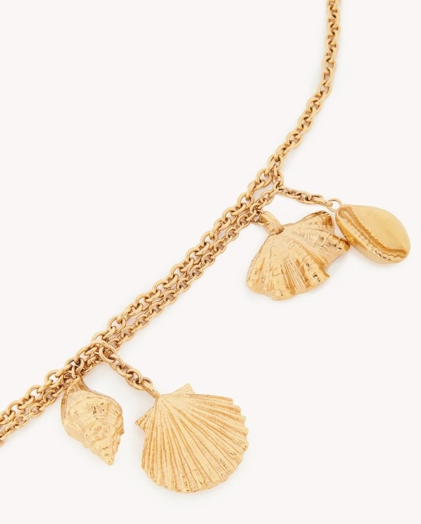 Chloé Chain Belt In Nude