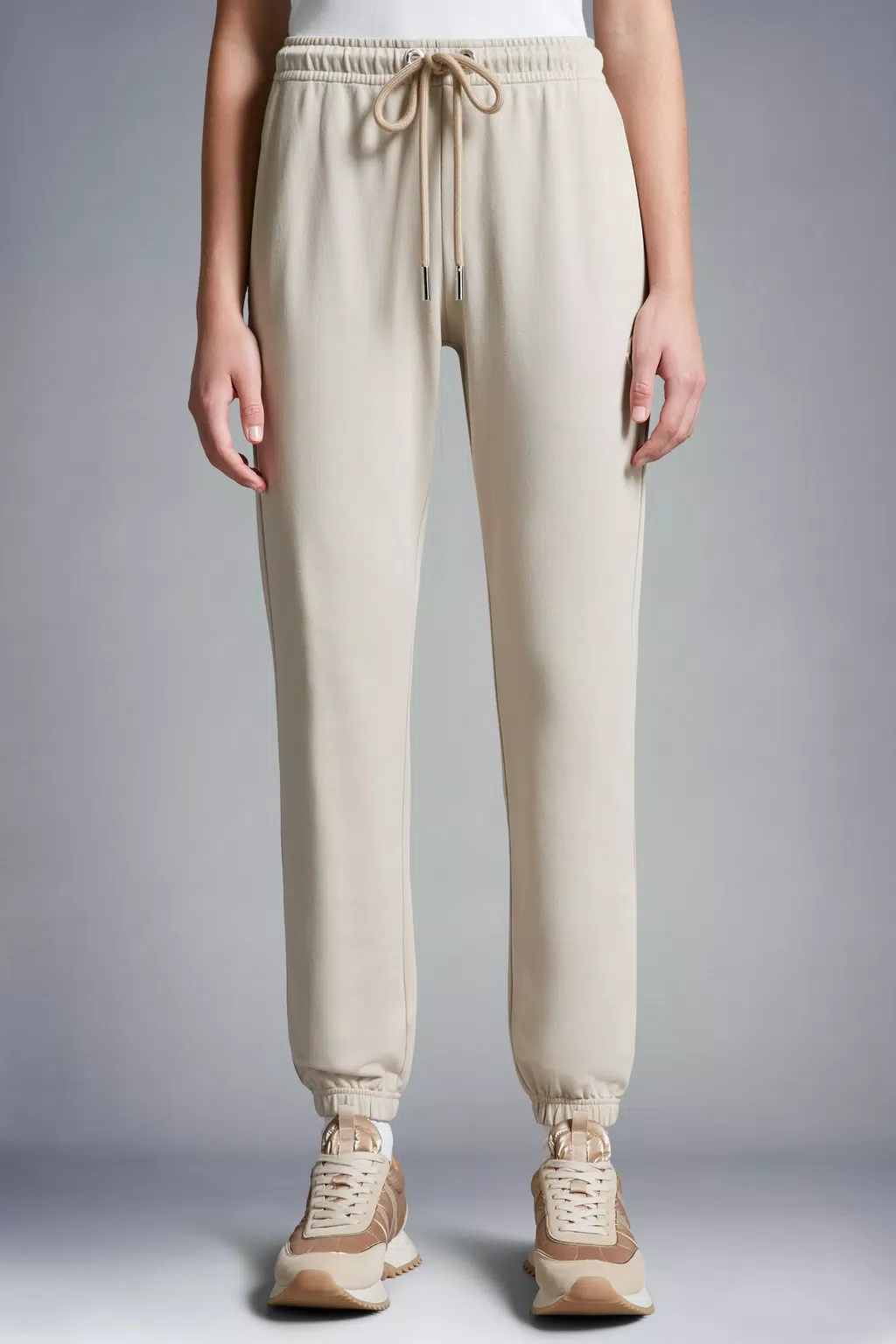 MONCLER LOGO PATCH TRACKPANTS 