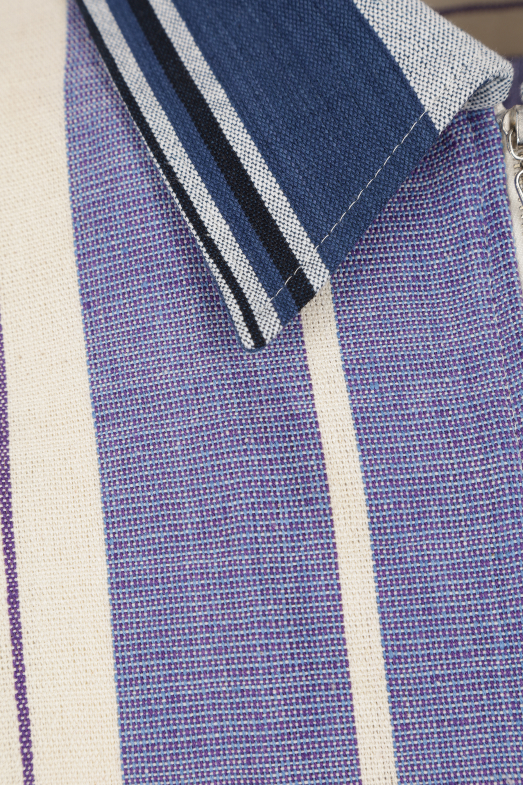Wales Bonner Atlantic Striped Zipped Jacket In Multicolor
