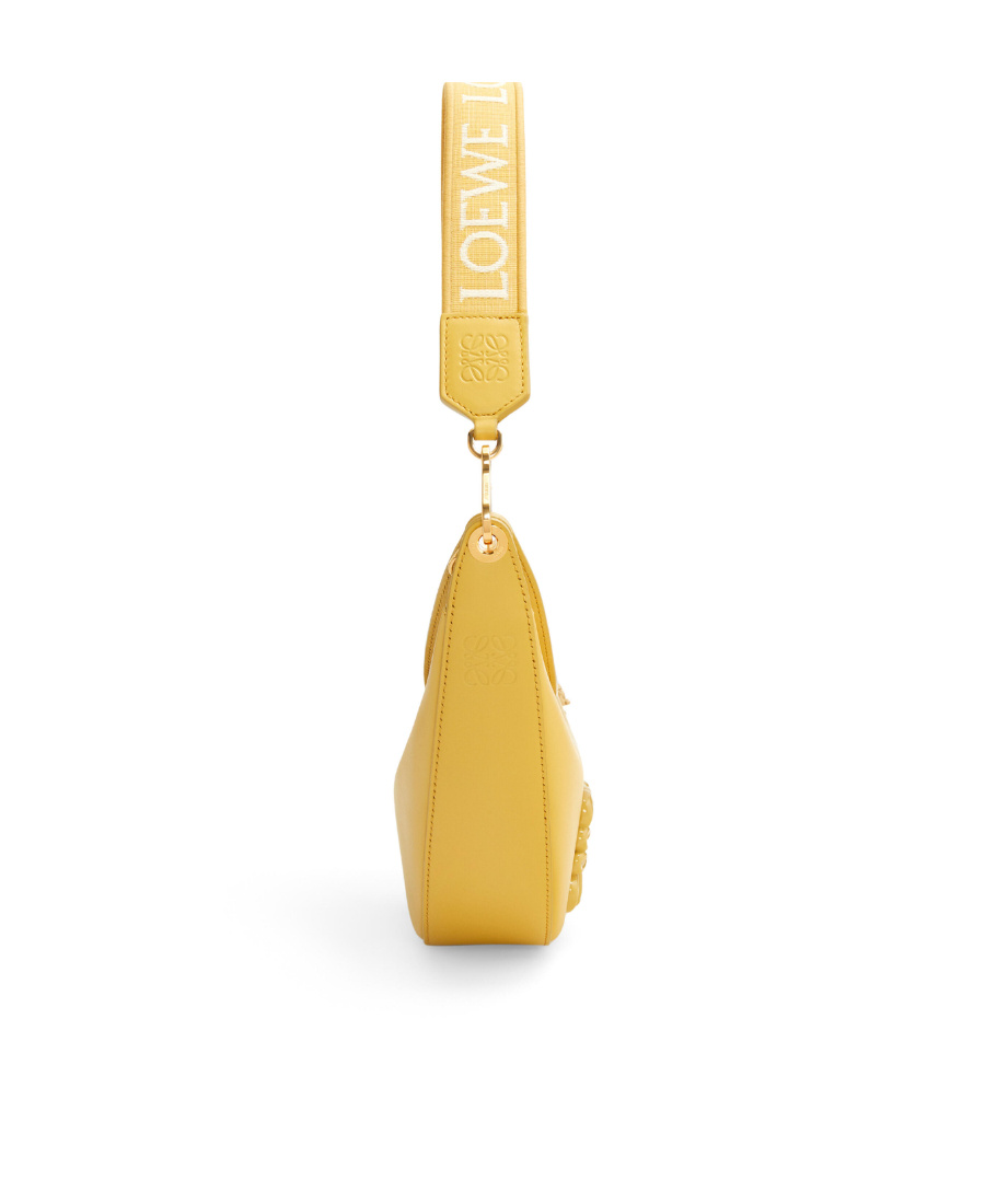 Loewe Luna Small Shoulder Bag In Yellow