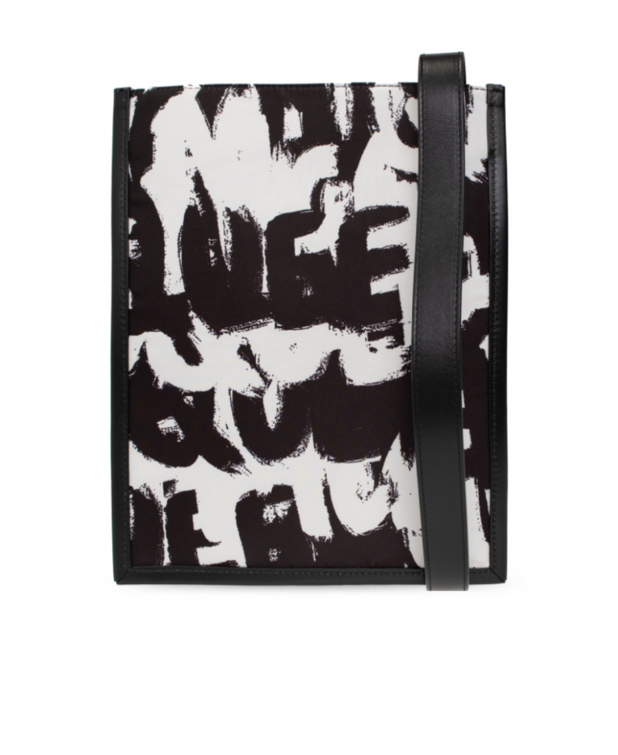 Alexander Mcqueen Graffiti-print Shoulder Bag