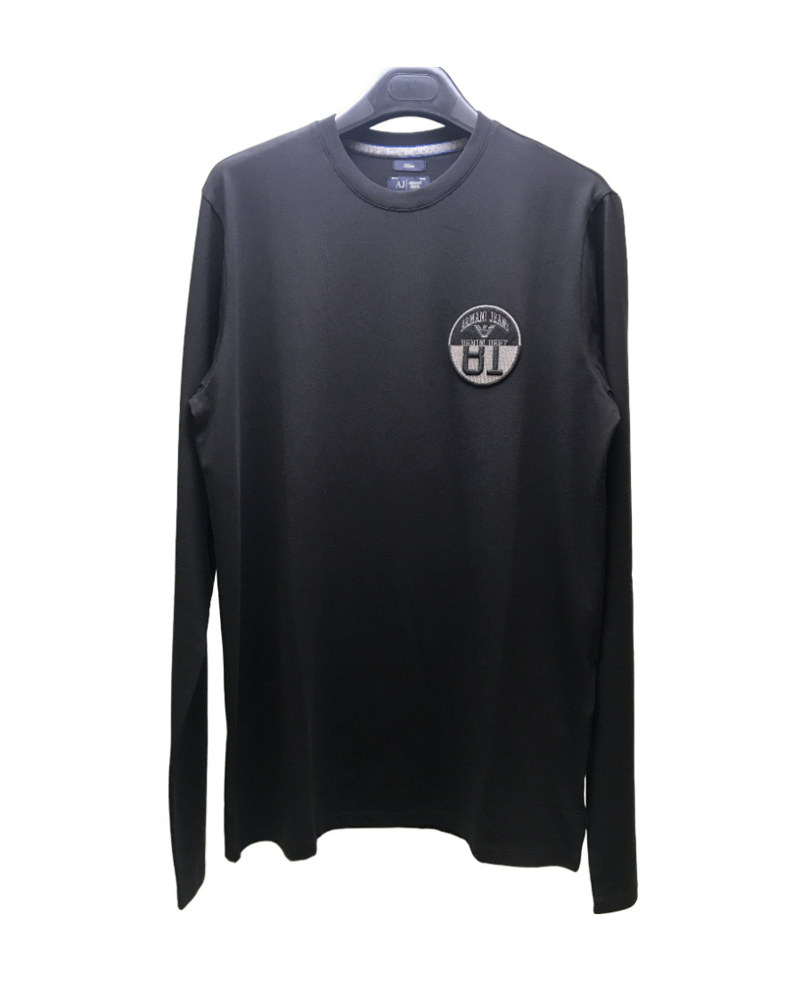 ARMANI JEANS LOGO ROUND NECK T-SHIRT