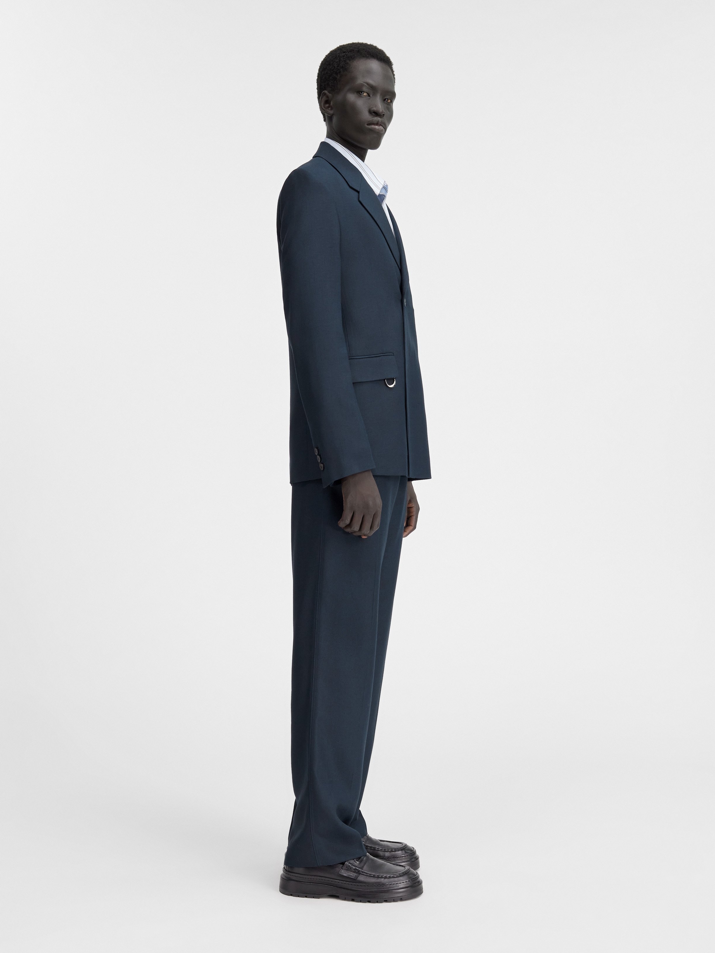 Jacquemus Double-breasted Blazer In Black
