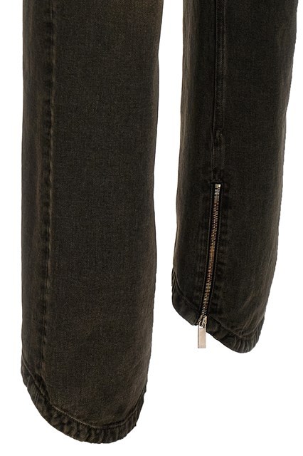 Off-white Off White 'relax Round' Jeans In Black