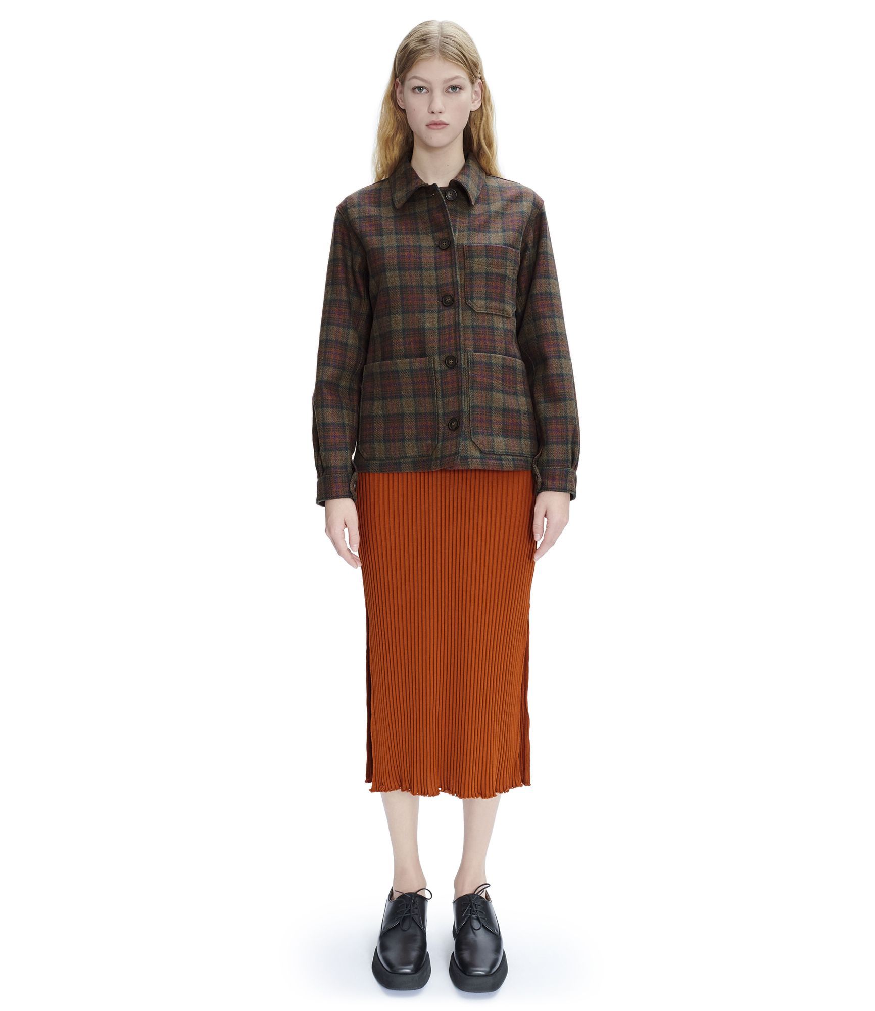 APC A.P.C. JULIA CHECKED JACKET