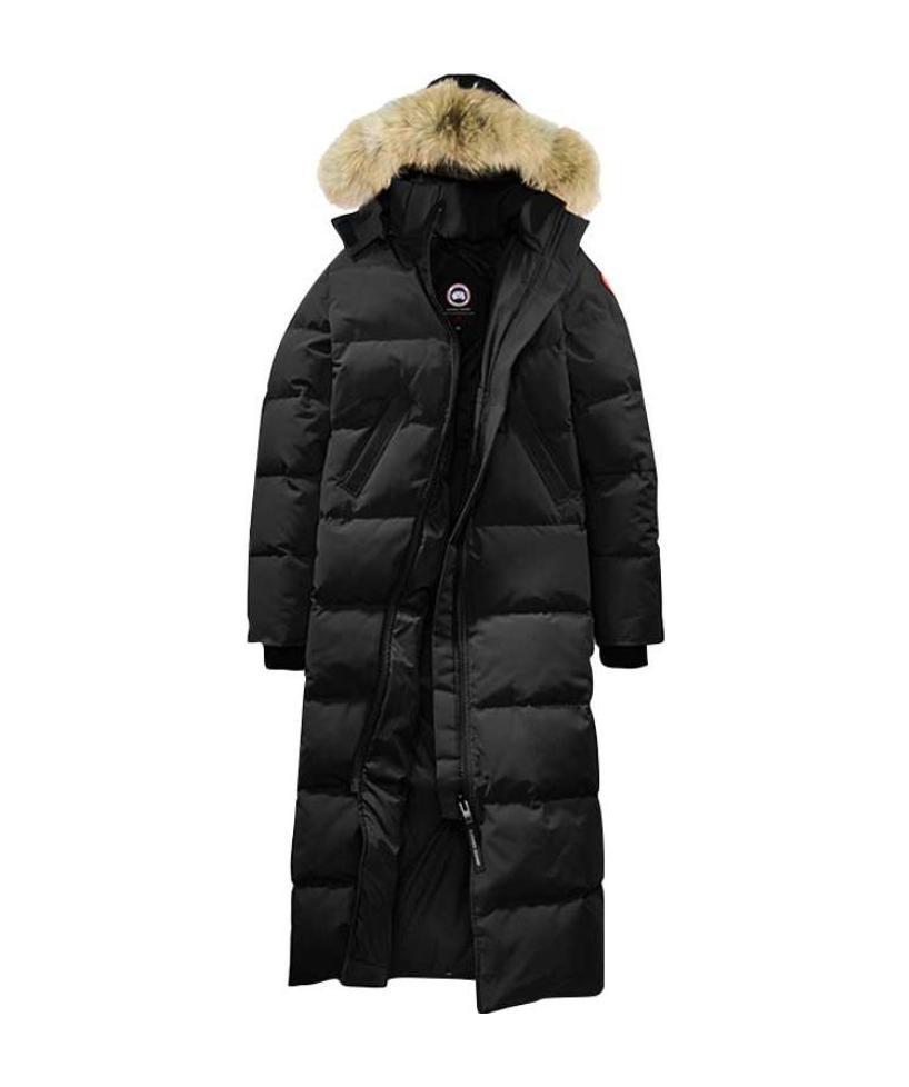CANADA GOOSE HOODED DOWN JACKET