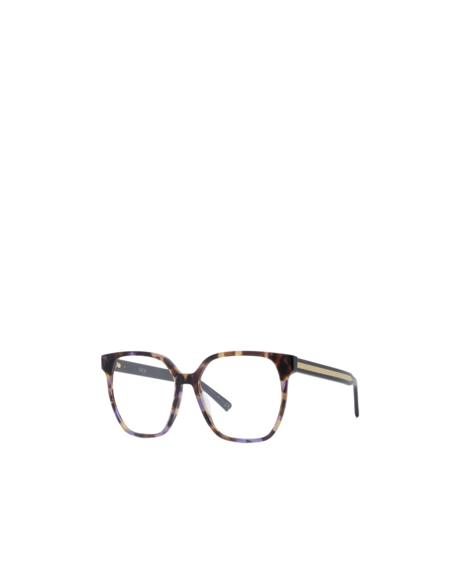 Dior Tortoiseshell Pattern Flat Mirror In Multi