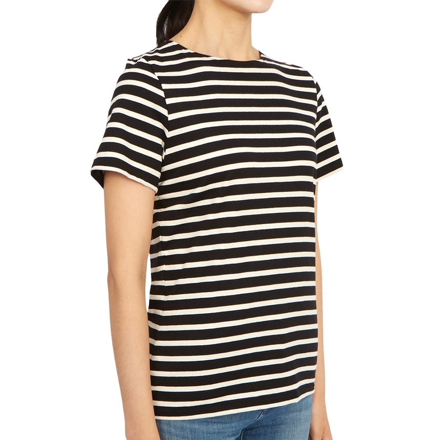 Saint James Striped Short-sleeved T-shirt In Multi