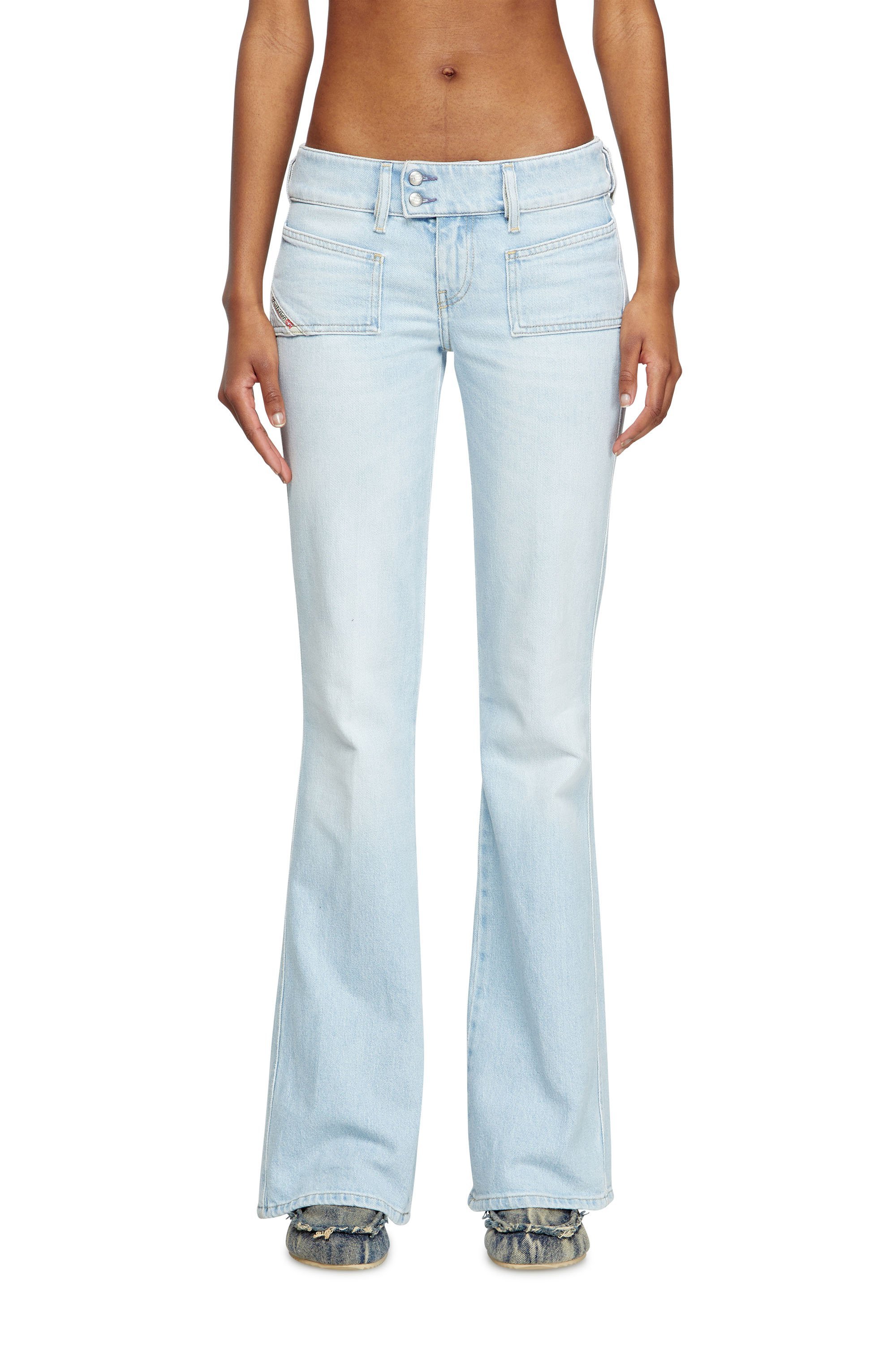 Diesel Whisper Bootcut Fit Jeans