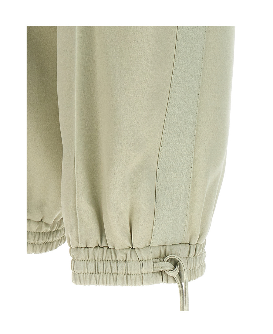 Jil Sander Lightweight Relaxed Fit Joggers With Elastic Details In Nude
