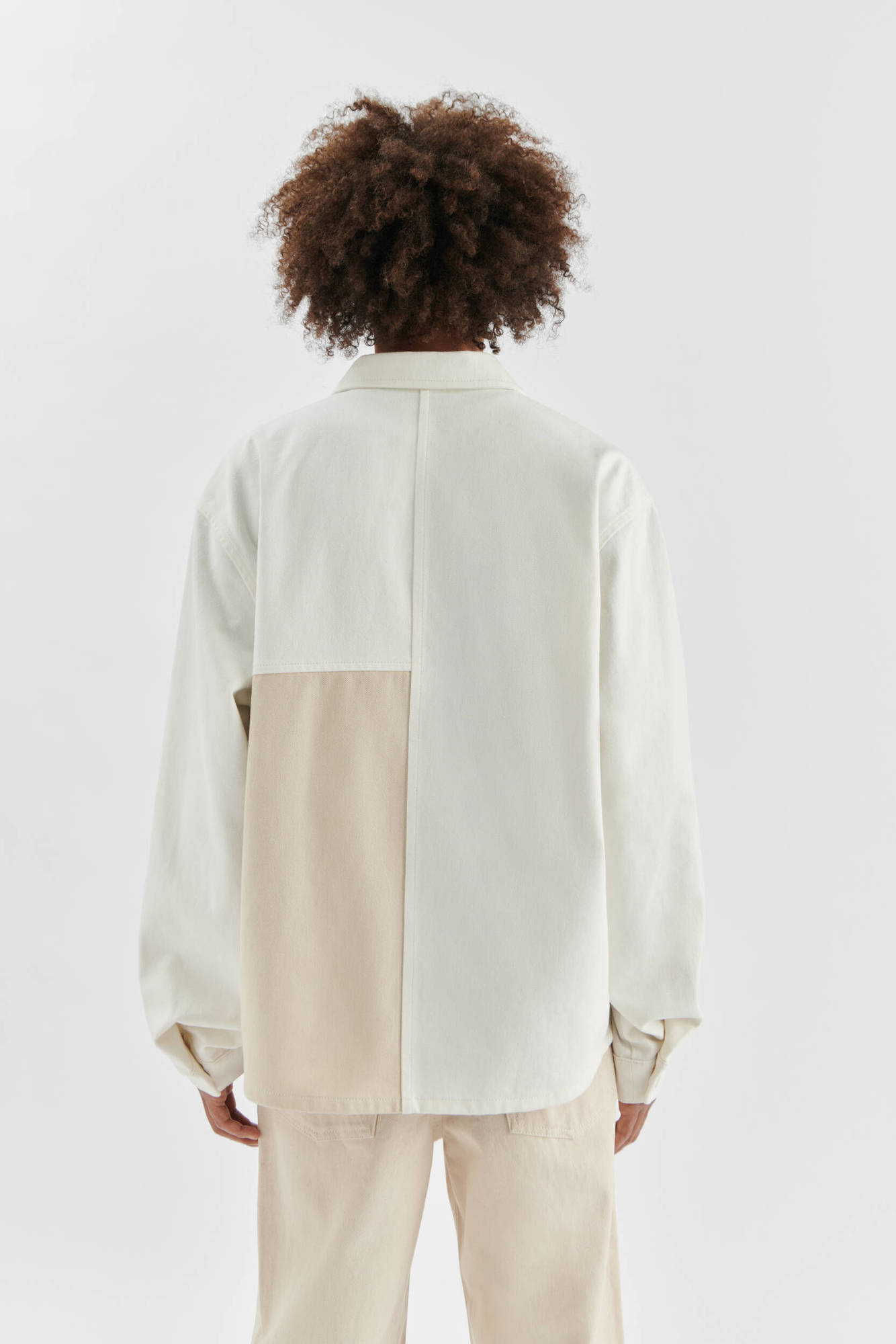 Axel Arigato Plaid Shirt In White