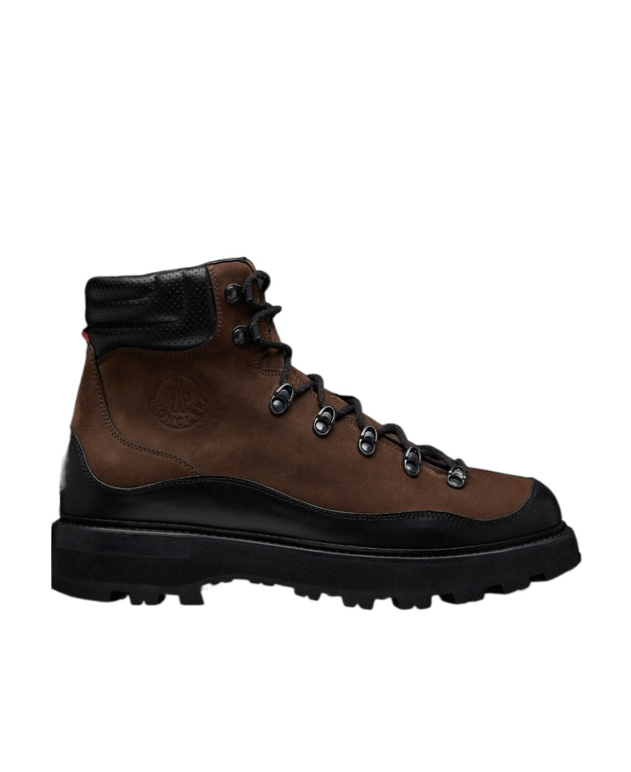 Moncler Peka Trek Hiking Boots Multicolour In Black
