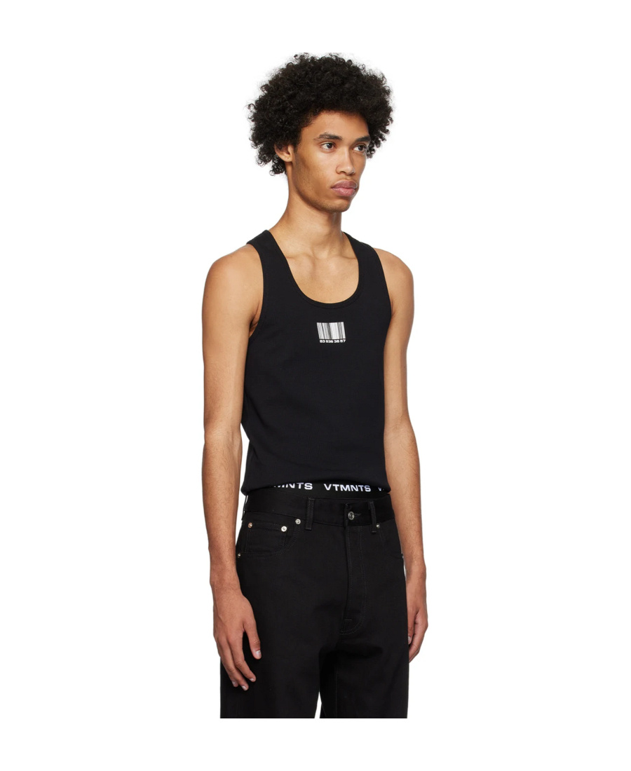 VTMNTS BARCODE LOGO VEST