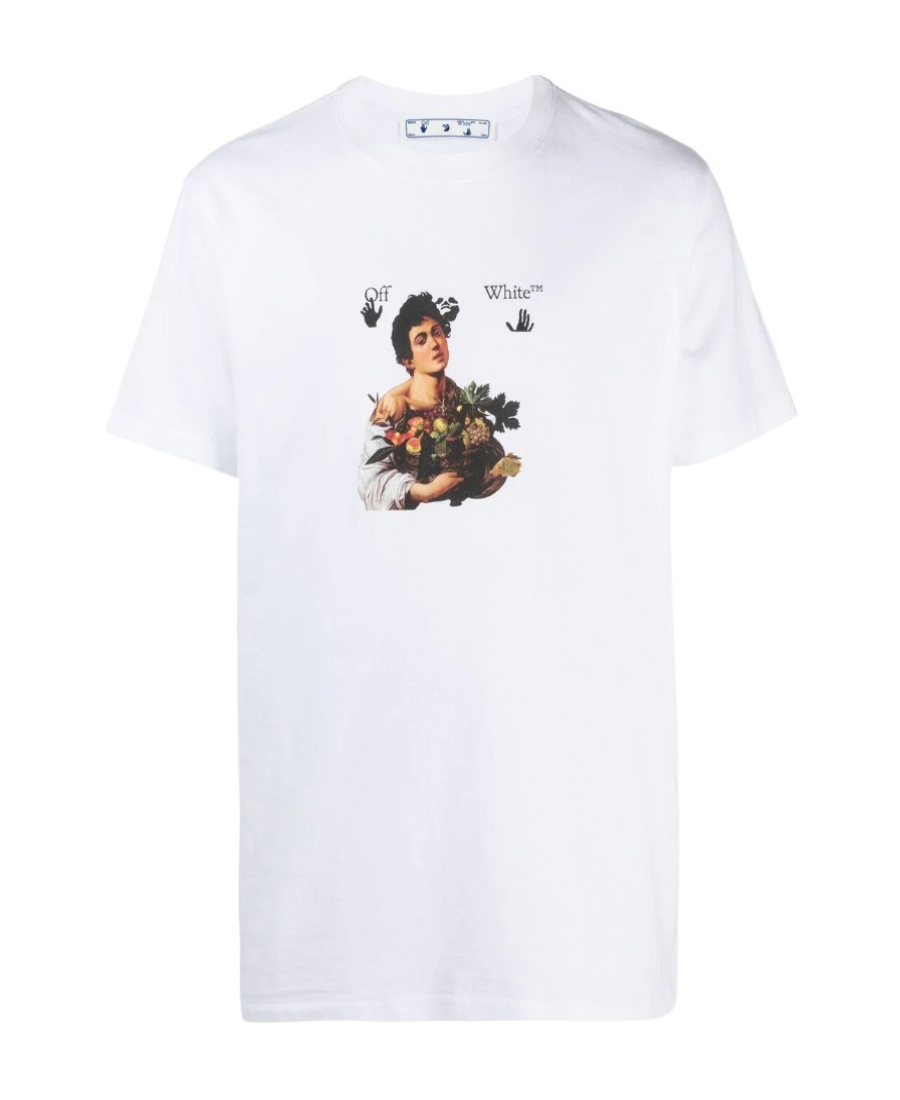 Off-white Arrows-motif T-shirt In White