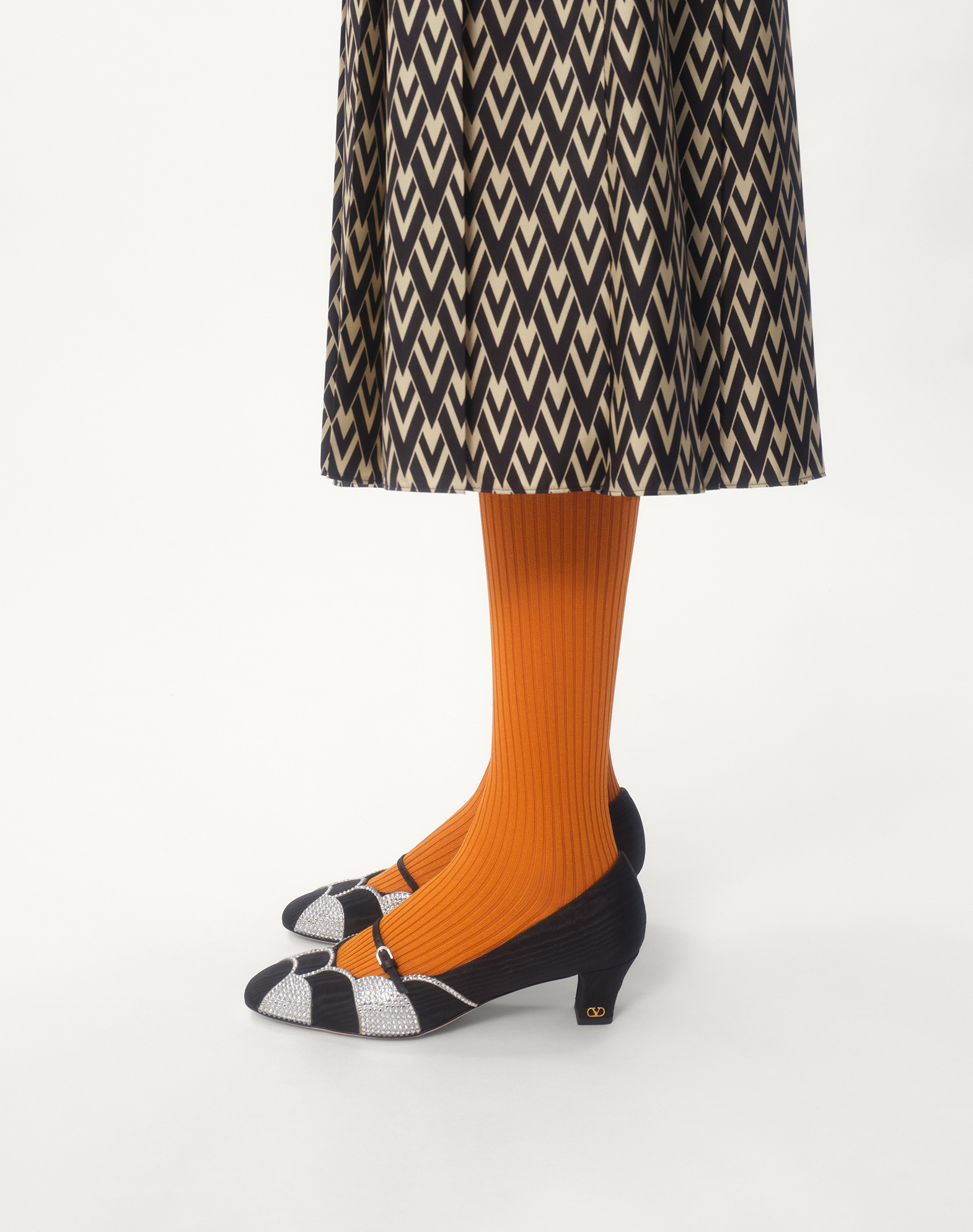 Valentino Embellished Belted Printed Silk-twill Midi Shirt Dress In Black