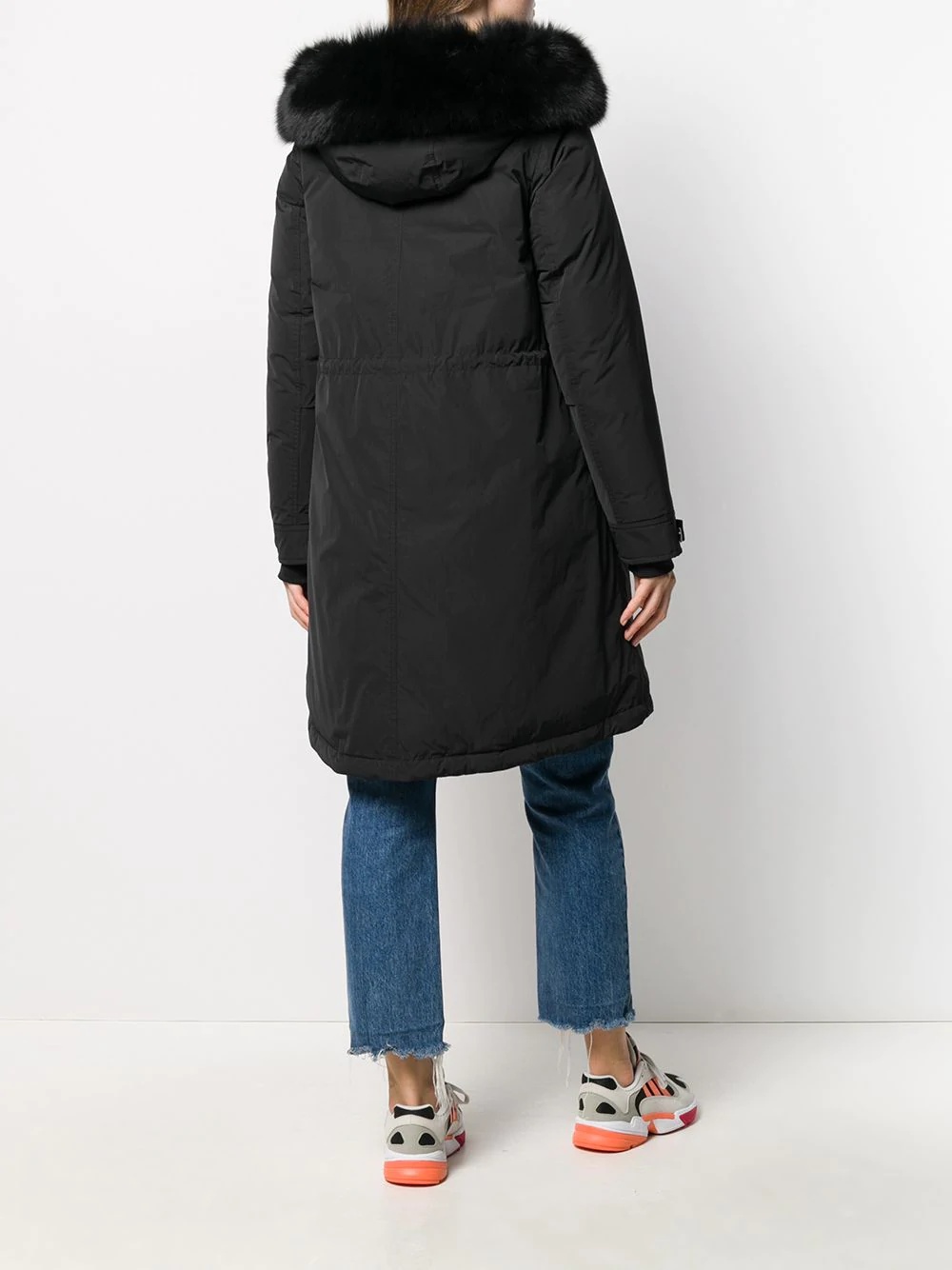 Woolrich Keystone Down Jacket In Black