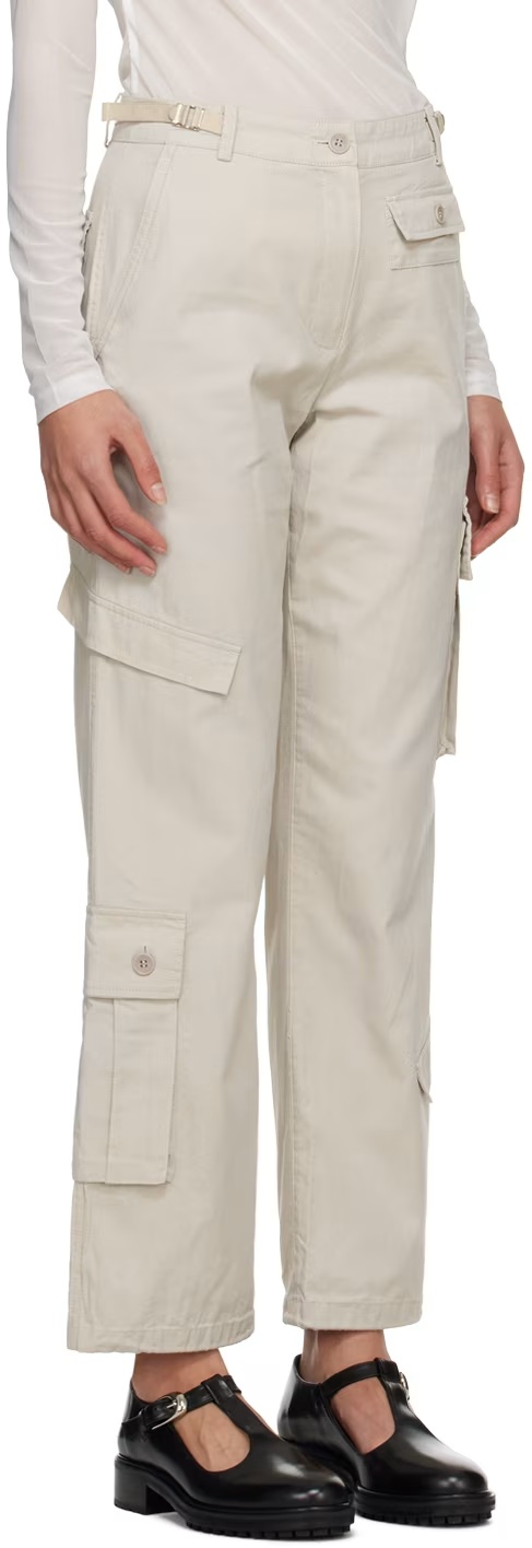 Open Yy Patchwork Overalls In White