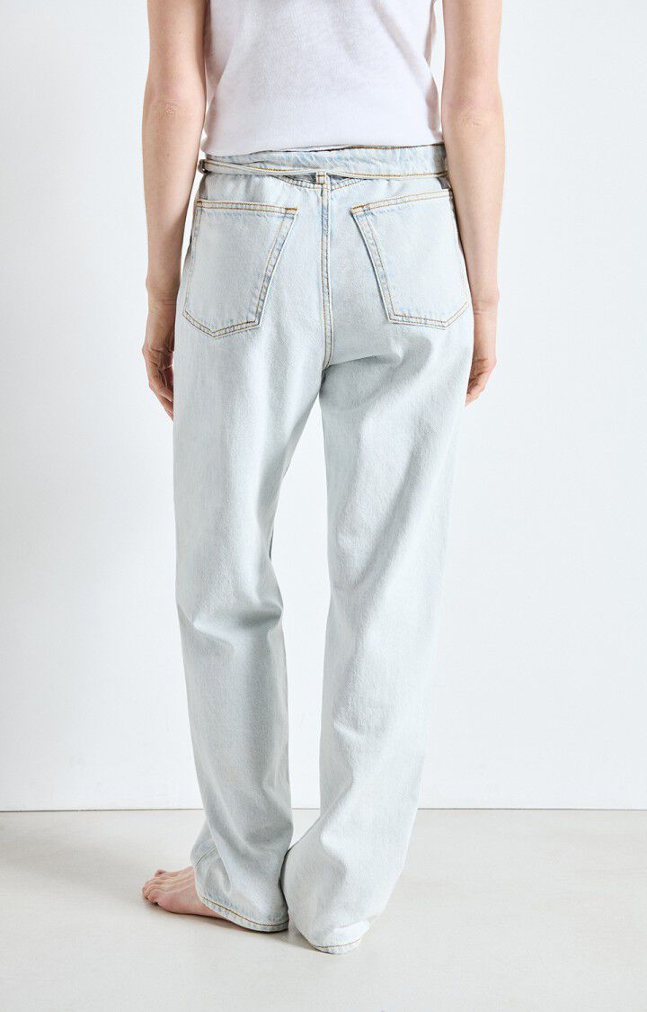 American Vintage Joybird High-waisted Straight Jeans In White