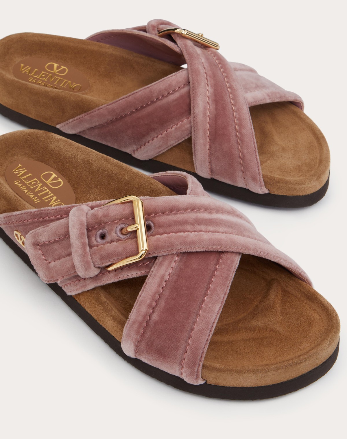 Valentino Sandals In Brown