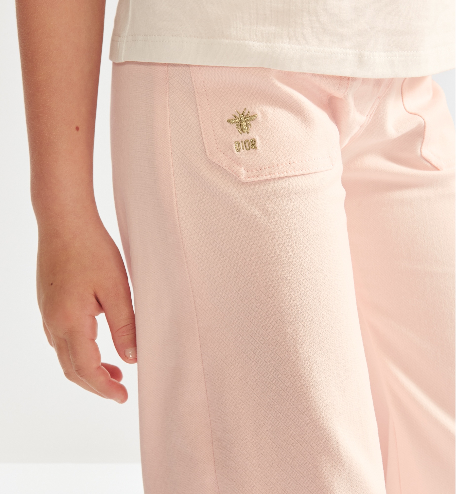 Dior Belt Loop Wide-leg Pants In Pink