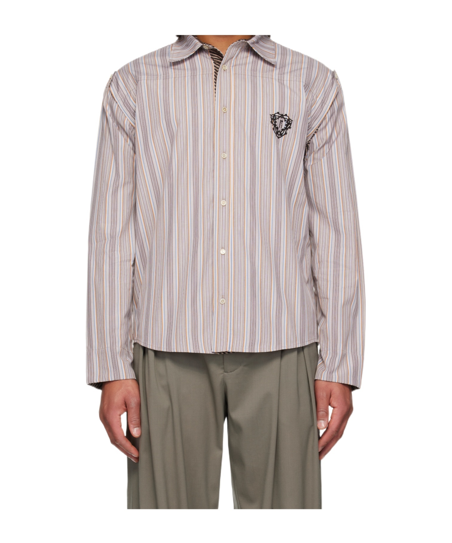 Kiko Kostadinov Multicolor Toth Shirt In Neutral