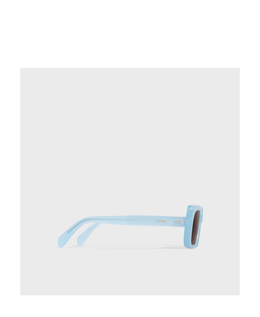 Celine Square S213 Sunglasses In Acetate In Blue