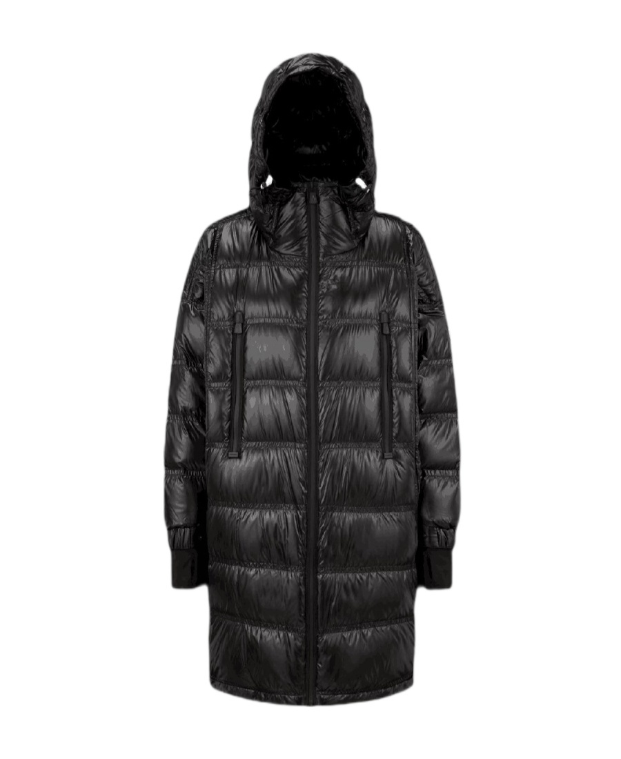 Moncler Grenoble Rochelairs Long Park 1 In Black