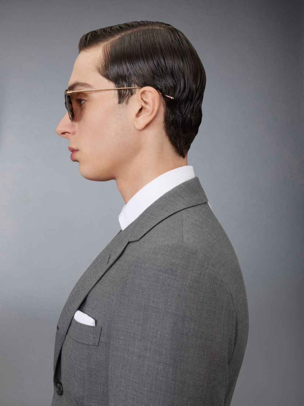 Thom Browne Tortoiseshell Square-frame Sunglasses In Multicolor