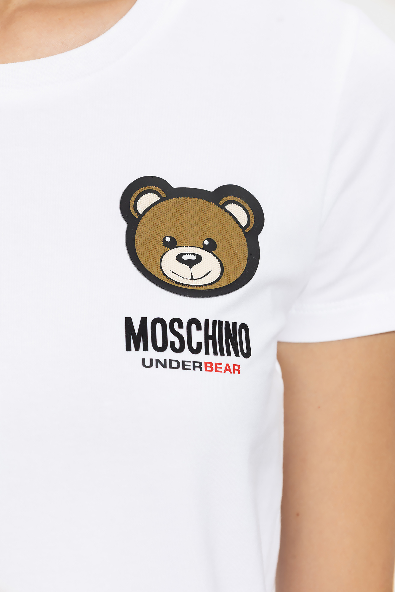 Moschino T-shirts And Polos In White