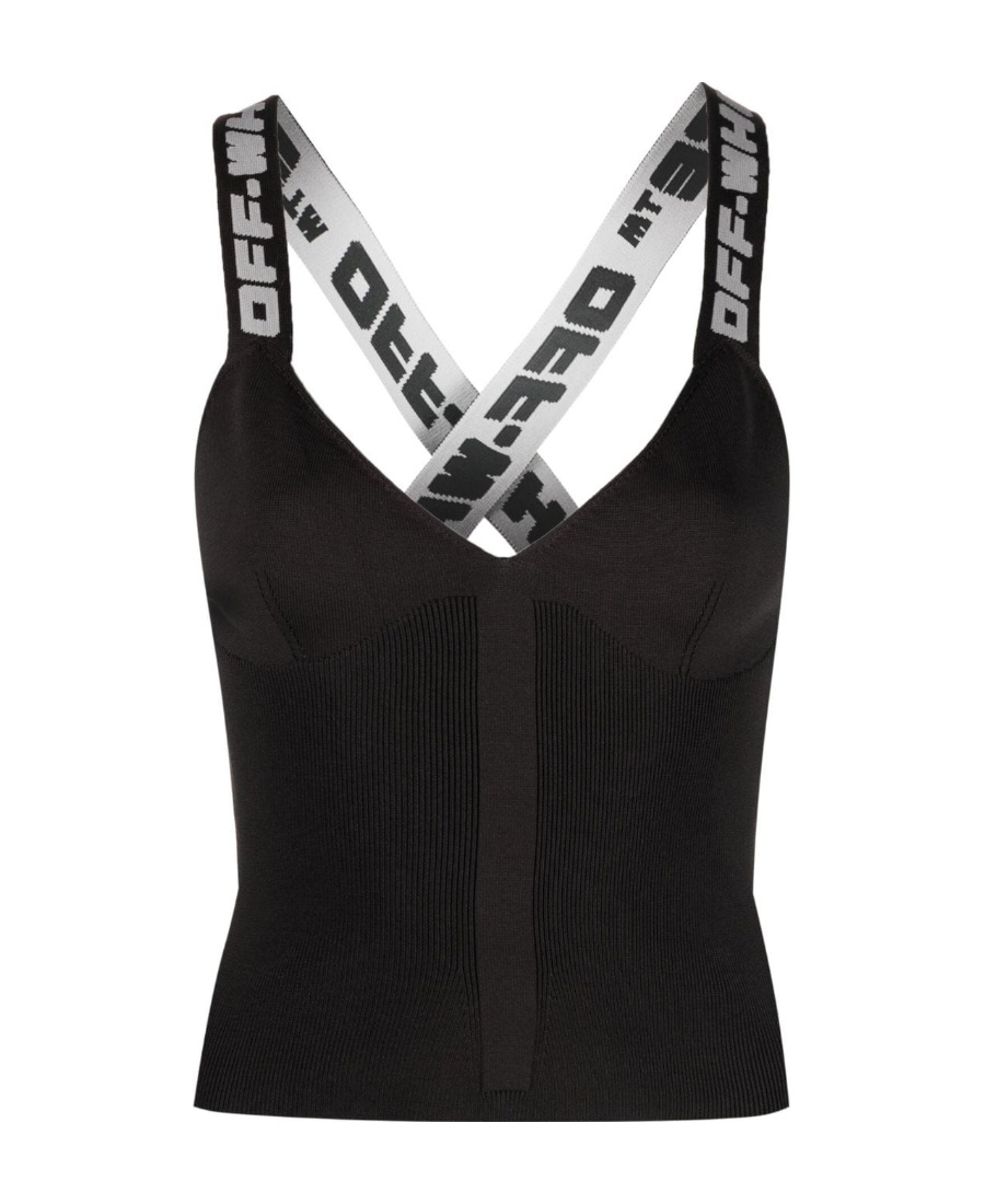 OFF-WHITE ROWING LOGO-PRINT TANK TOP