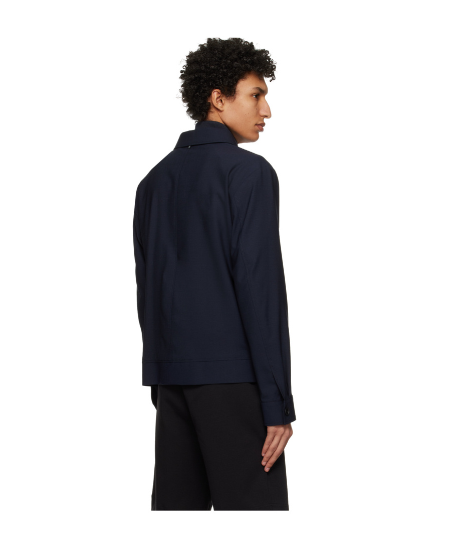 Hugo Boss Slim-fit Casual Jacket In Black