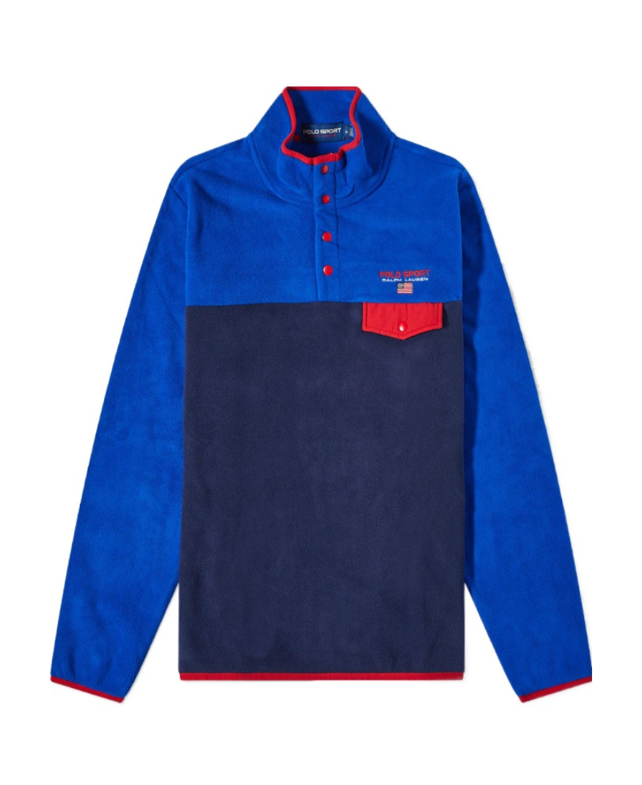 POLO RALPH LAUREN LOGO EMBROIDERED FLEECE