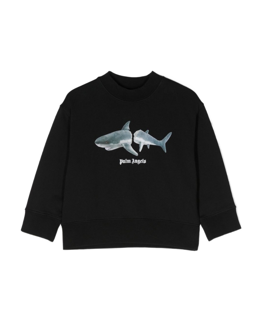 Palm Angels Graphic-print Short-sleeved T-shirt In Black