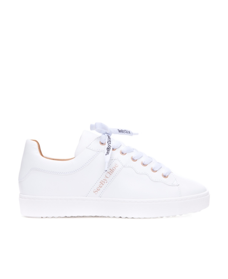 See By Chloé Logo Casual Shoes In White