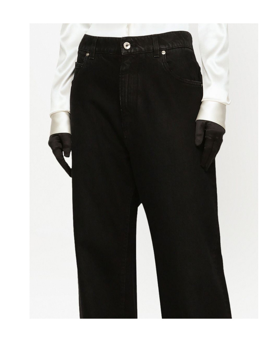 DOLCE & GABBANA KIM DOLCEGABBANA HIGH-RISE DROP-CROTCH BOYFRIEND JEANS 