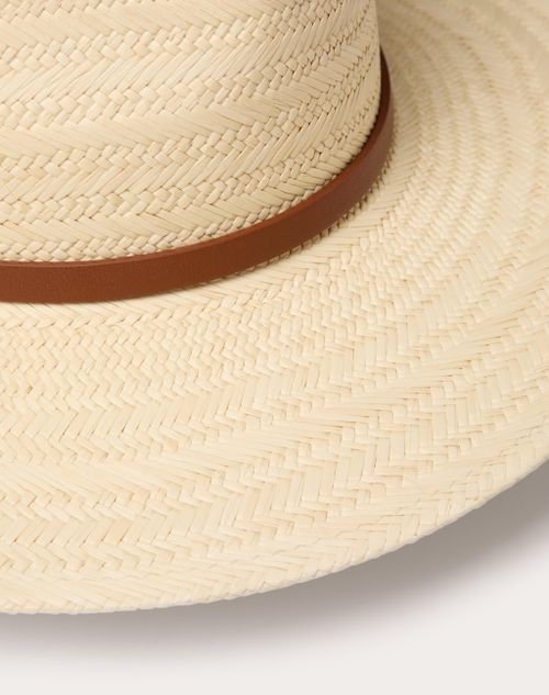 Valentino Vlogo Signature Sun Hat In Nude