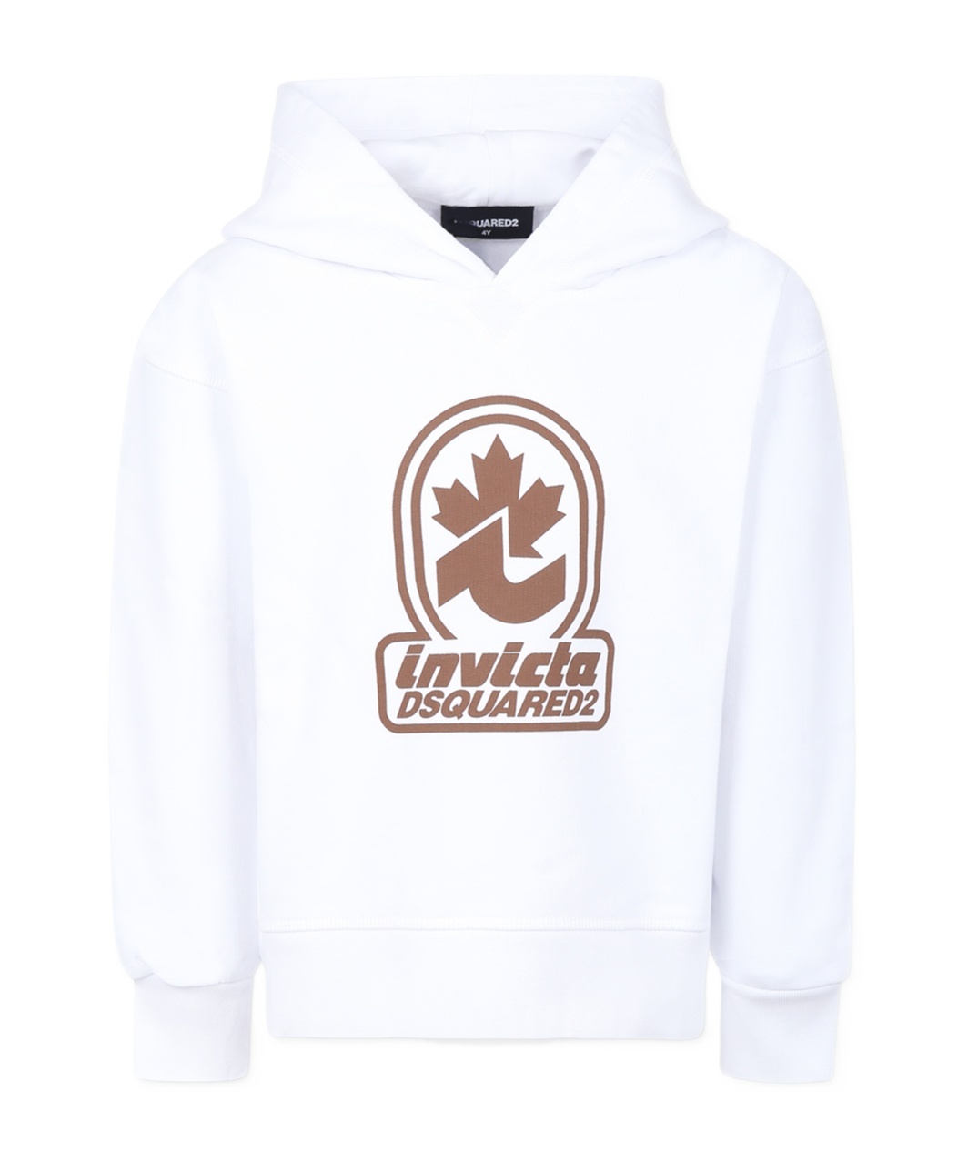 DSQUARED2 LOGO-PRINT HOODIE
