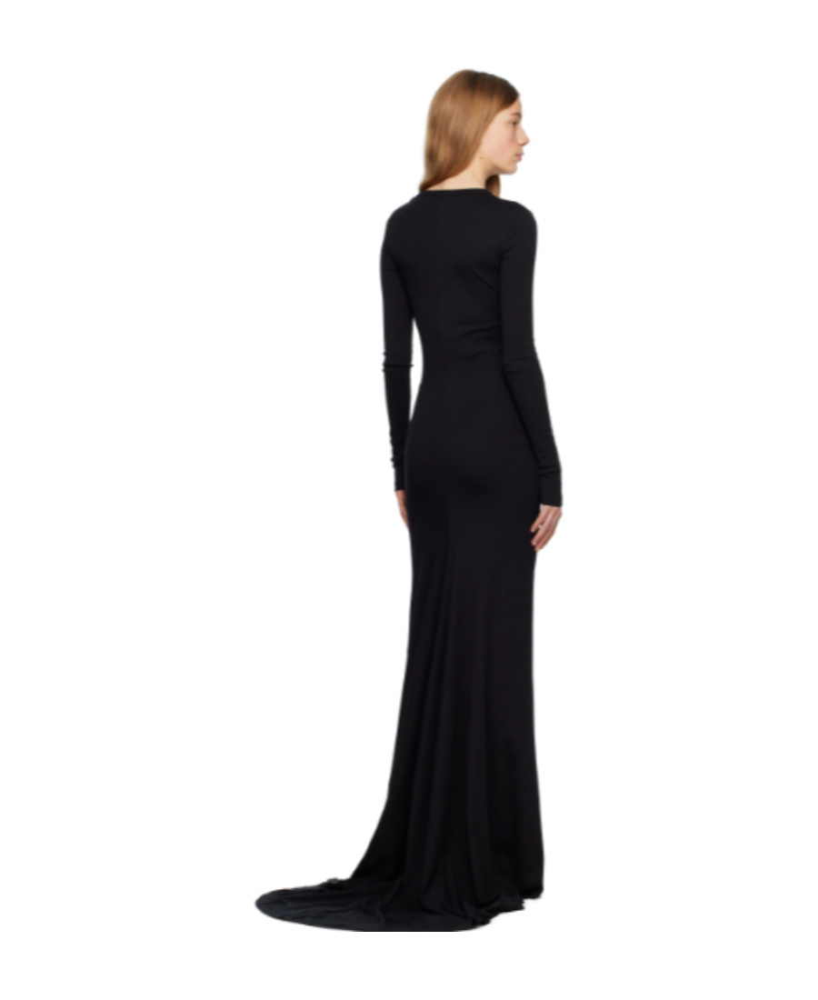 ANN DEMEULEMEESTER PLAIN KNITTED DRESS
