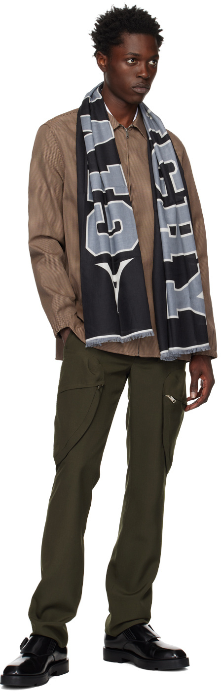 Givenchy Tassel Scarf In Black