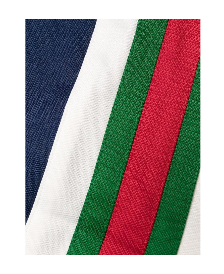 Gucci Web-stripe Drawstring Track Pants In Blue