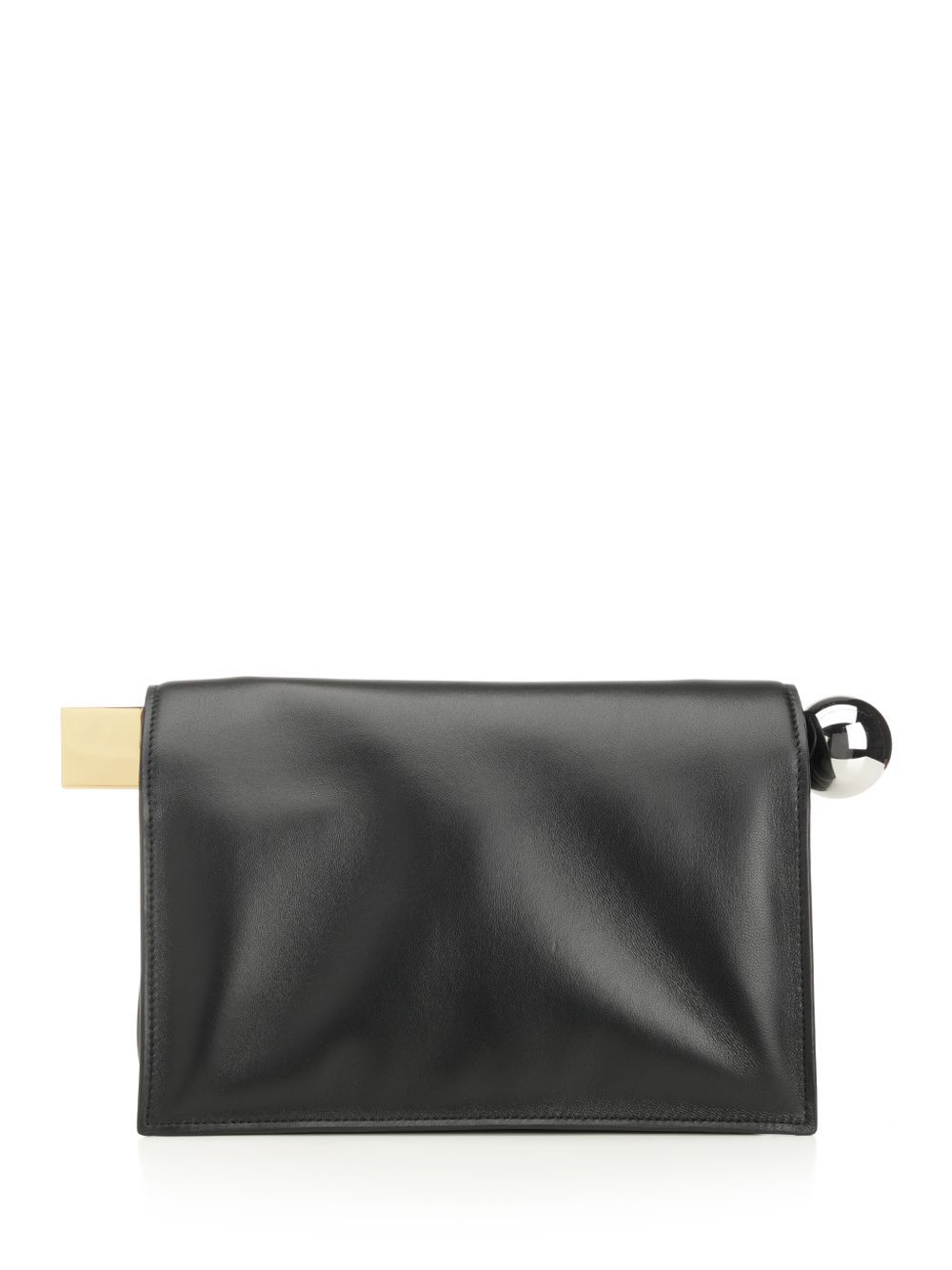 Jacquemus The Small Rond Carré Clutch In Black